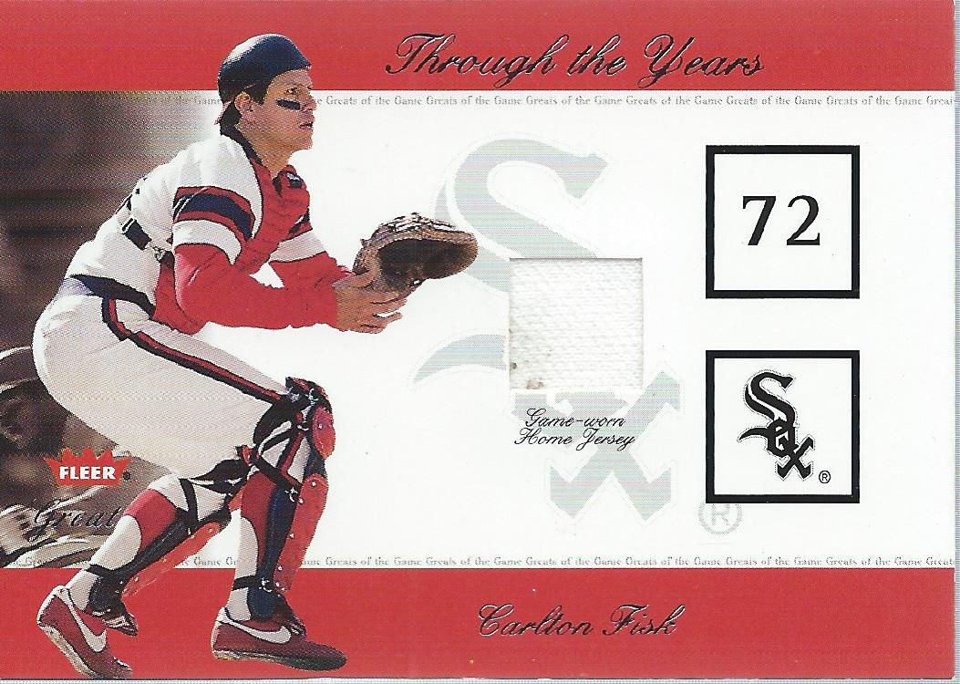 2002 Greats of the Game Through the Years Level 1 #6 Carlton Fisk Fielding