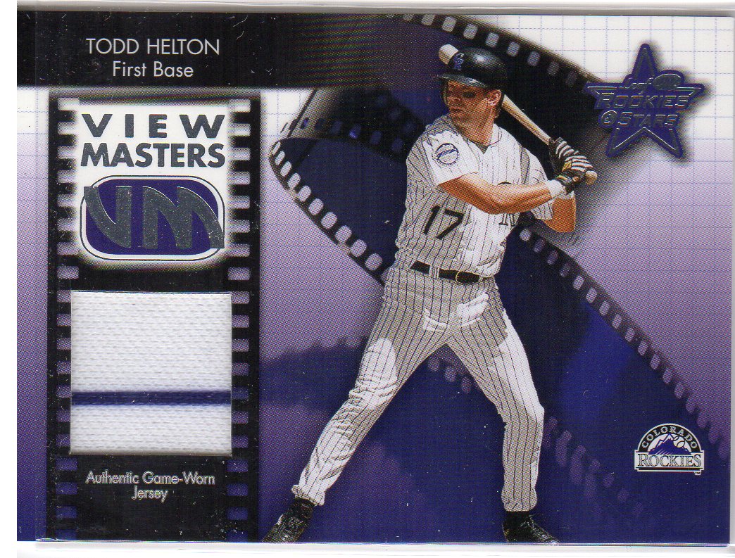 2002 Leaf Rookies and Stars View Masters #2 Todd Helton