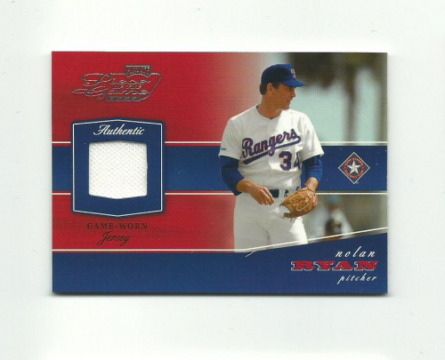 2002 Playoff Piece of the Game Materials #63A Nolan Ryan Jsy