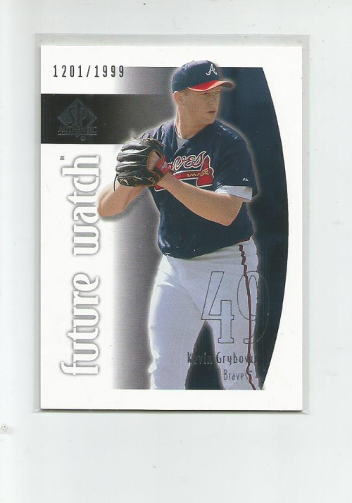 2002 SP Authentic #99 Kevin Gryboski FW RC