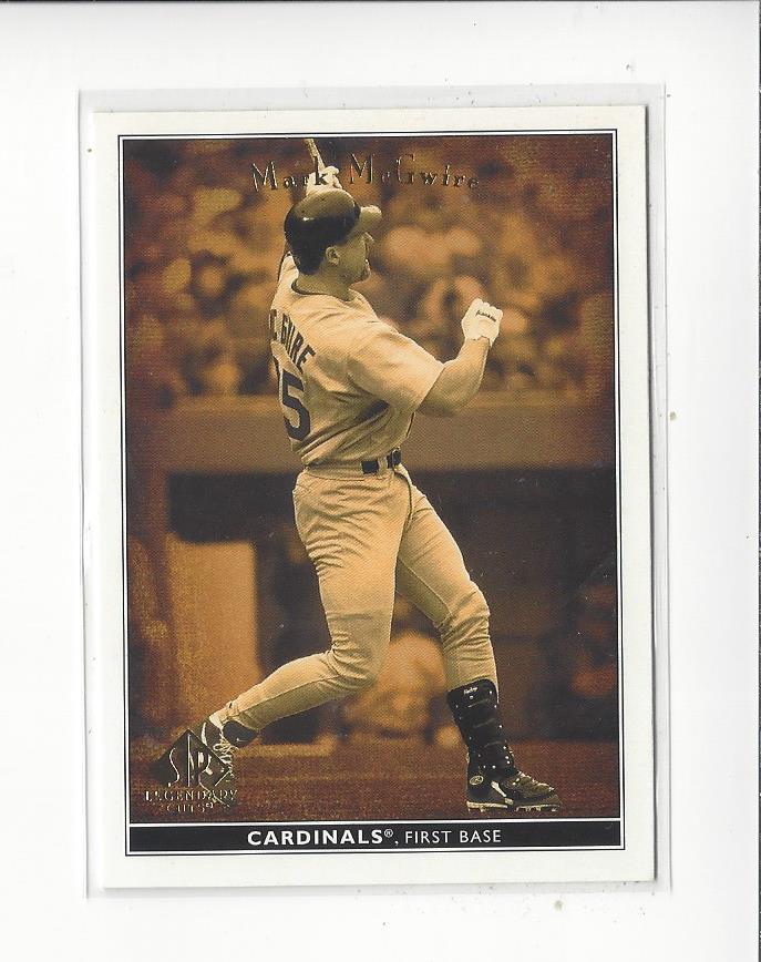2002 SP Legendary Cuts #50 Mark McGwire