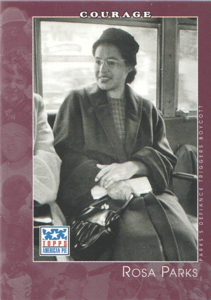 2002 Topps American Pie #89 Rosa Parks