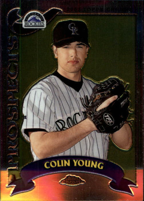 2002 Topps Chrome Traded #T142 Colin Young RC