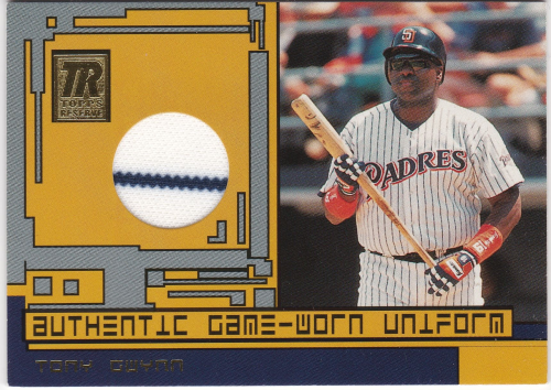 2002 Topps Reserve Relics Tony Gwynn Jersey #TRJTG *65050