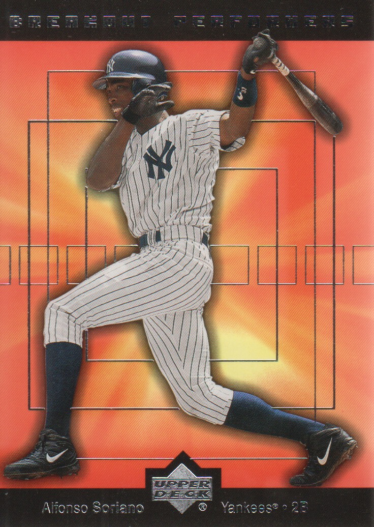 2002 Upper Deck Breakout Performers #BP10 Alfonso Soriano
