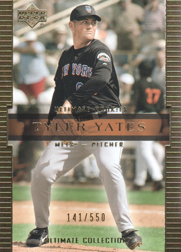 2002 Ultimate Collection #78 Tyler Yates UR RC