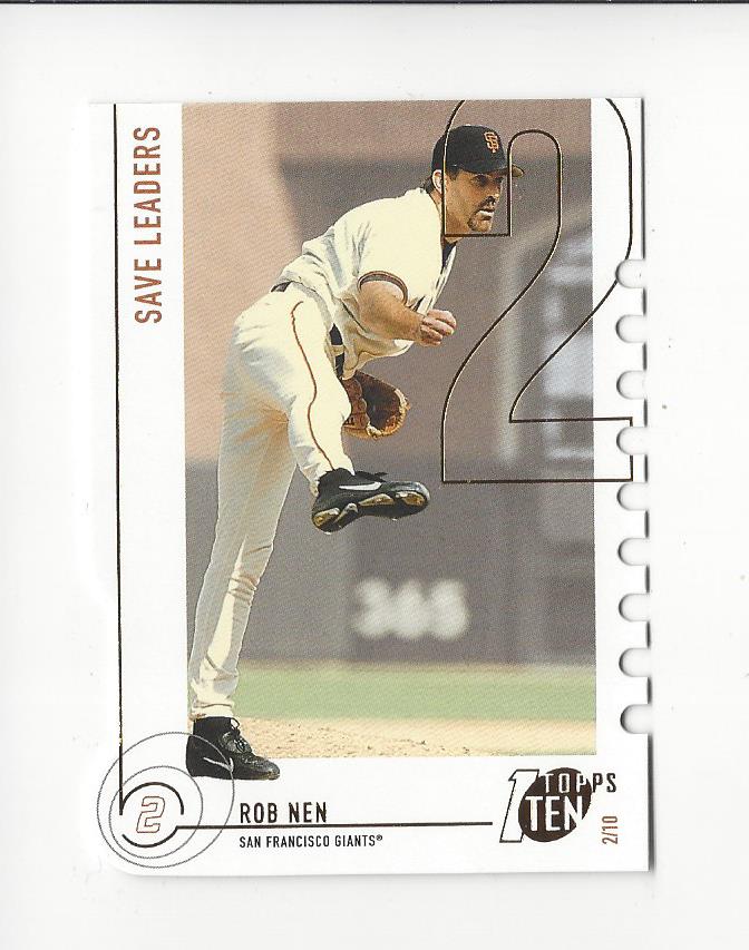 2002 Topps Baseball Topps Ten Die Cuts Parallel Singles - You Choose - Picture 84 of 119