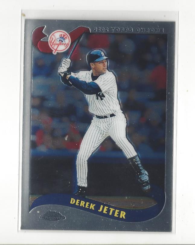 2002 Topps Chrome #75 Derek Jeter