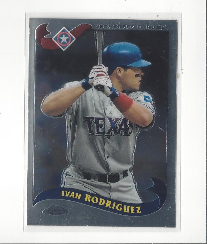 2002 Topps Chrome #175 Ivan Rodriguez