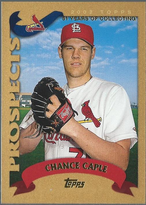 2002 Topps Traded Gold #T143 Chance Caple