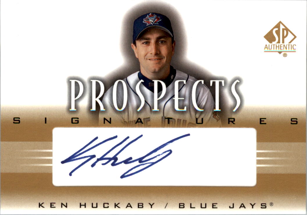 2002 SP Authentic Prospects Signatures #PKH Ken Huckaby