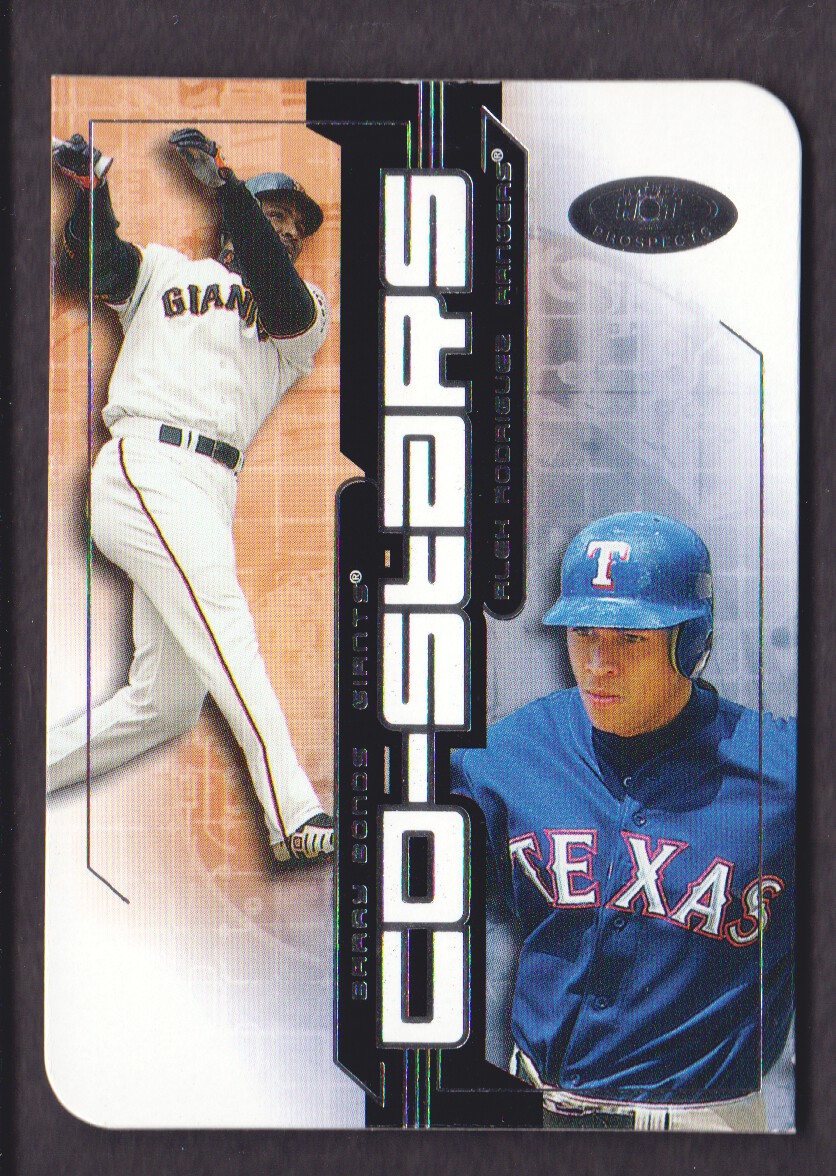 2002 Hot Prospects Co-Stars #1 B.Bonds/A.Rodriguez