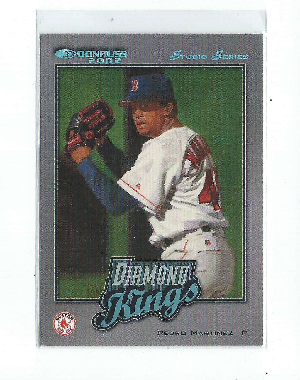 2002 Donruss Diamond Kings Inserts Studio Series #DK12 Pedro Martinez