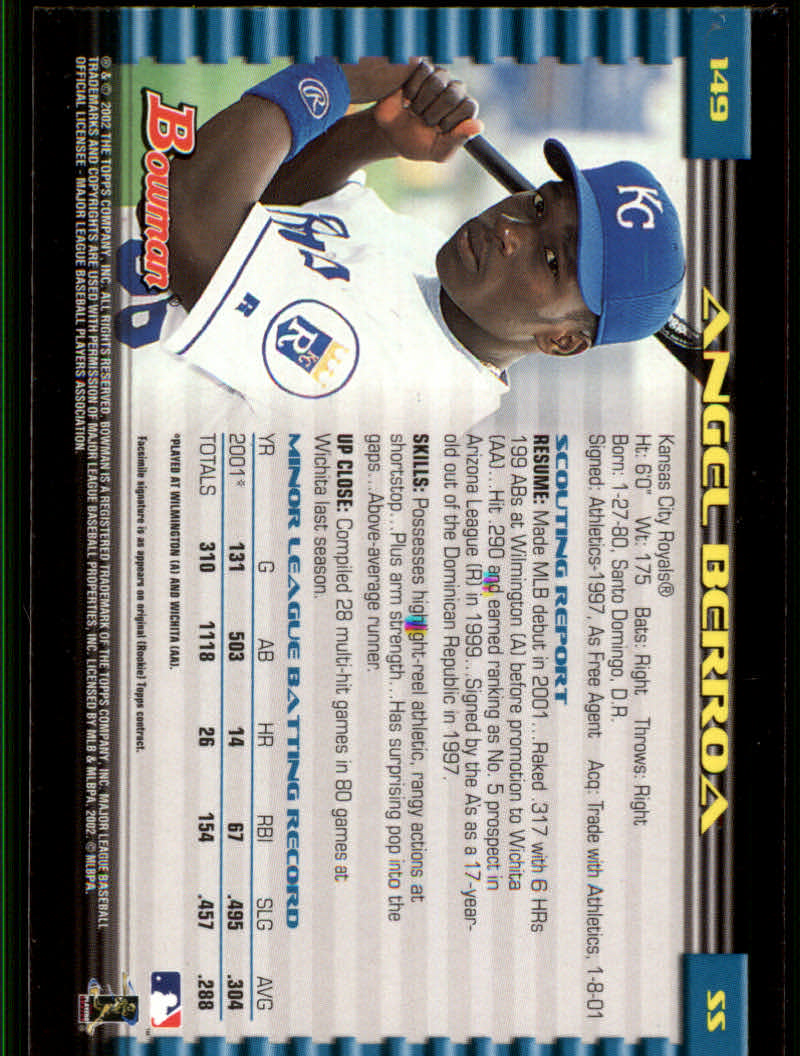 2002 Bowman Baseball "Gold" Parallel Cards - Picture 79 of 225
