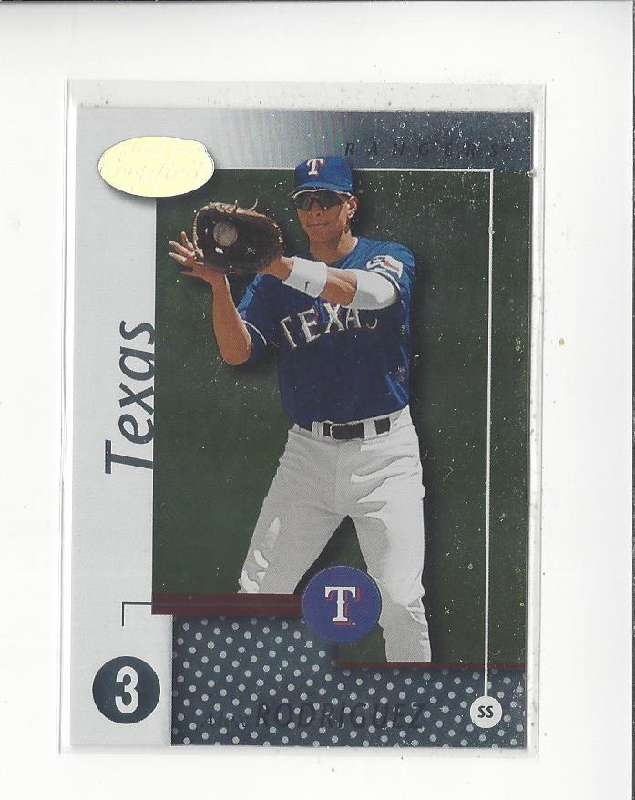 2002 Leaf Certified #1 Alex Rodriguez