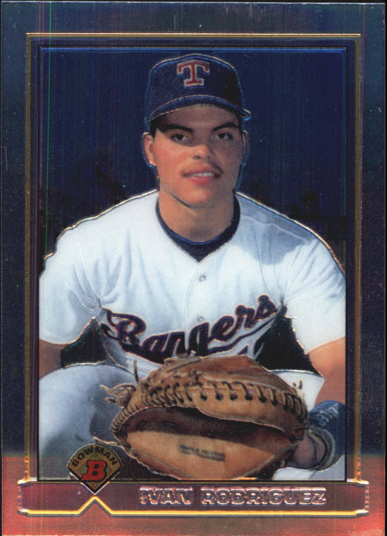 2002 Bowman Chrome Reprints #BCR-IR Ivan Rodriguez 91