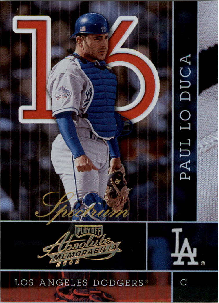 2003 Donruss Classics ~ #63 Paul Lo Duca ~ LOS ANGELES DODGERS