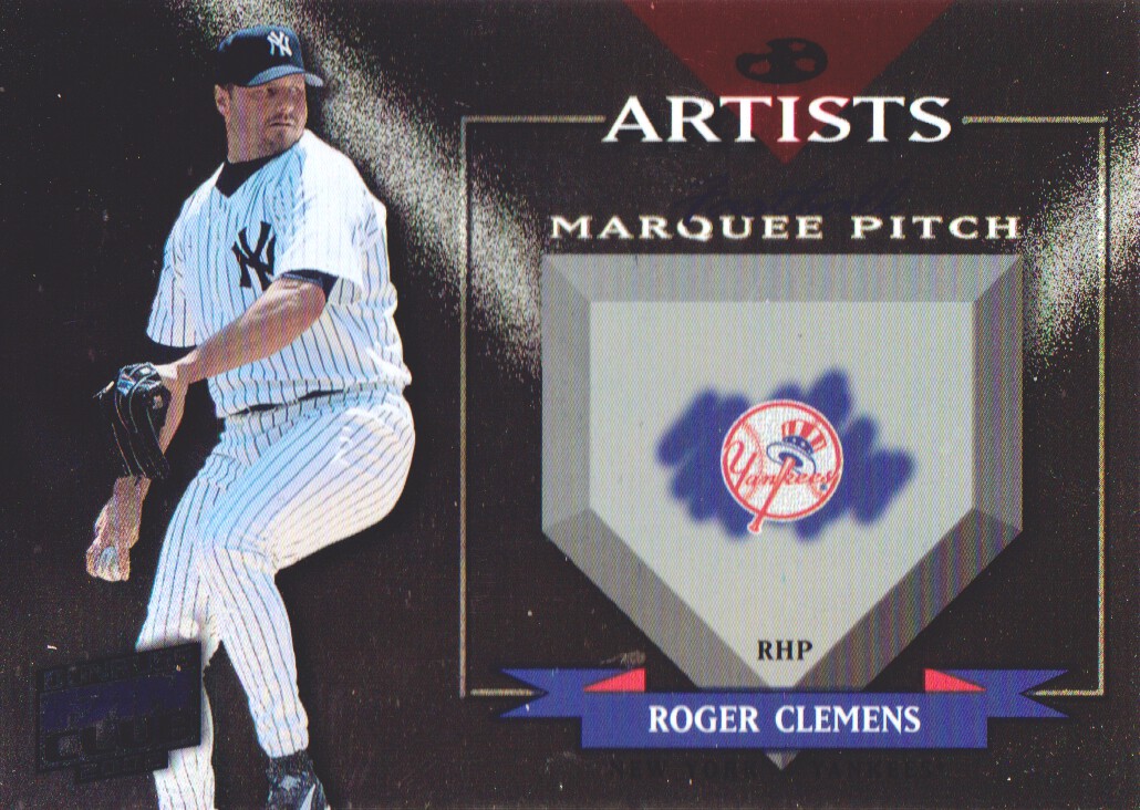 2002 Donruss Fan Club Artists #A10 Roger Clemens