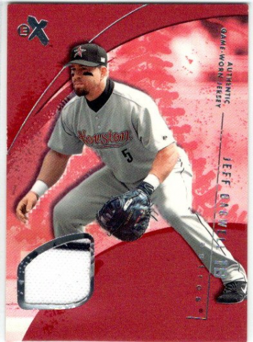 2002 E-X Essential Credentials Now #42 Jeff Bagwell Jsy/42