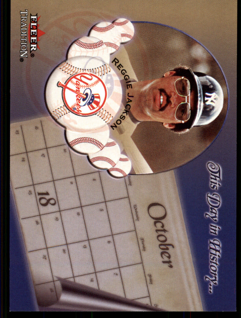 Fleer Tradition Baseball 2002 "Questo giorno nella storia" Inserto carte - Foto 6 di 18