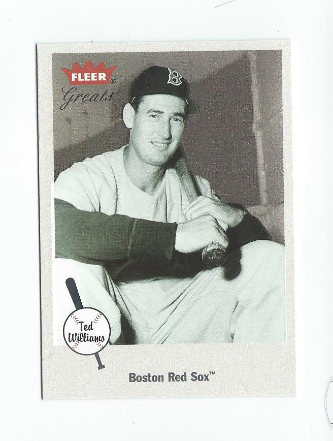2002 Greats of the Game #9 Ted Williams