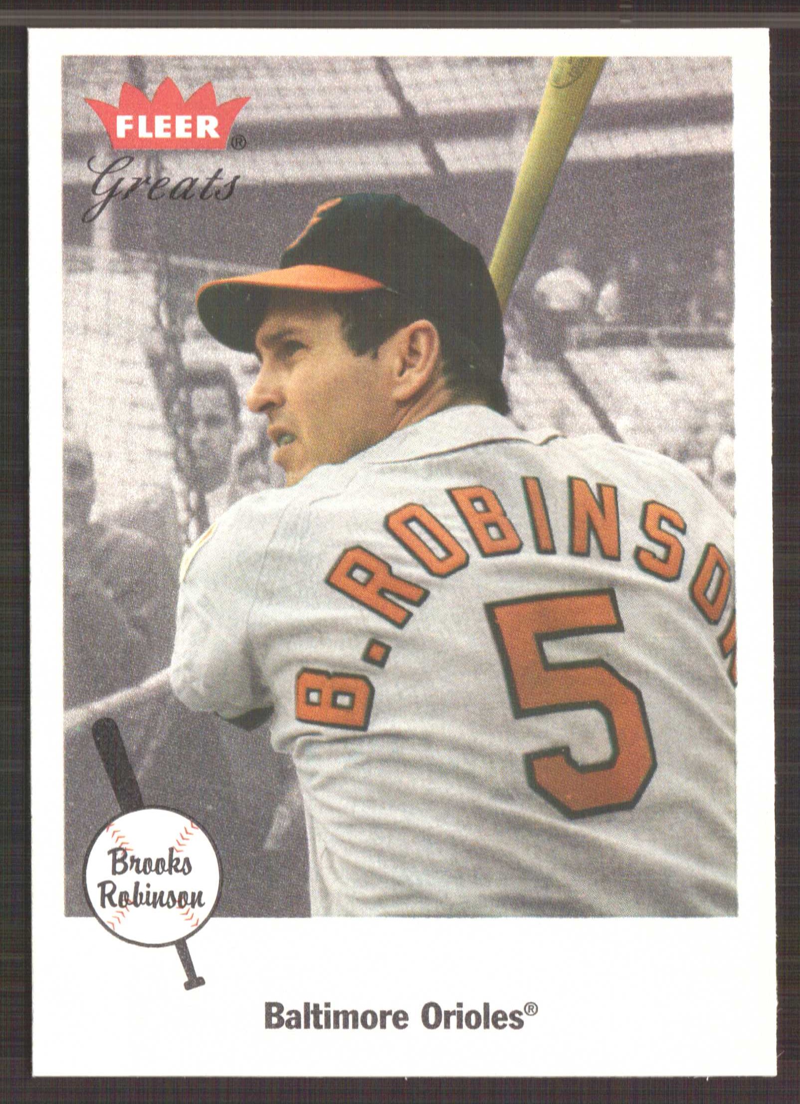 2002 Greats of the Game #18 Brooks Robinson