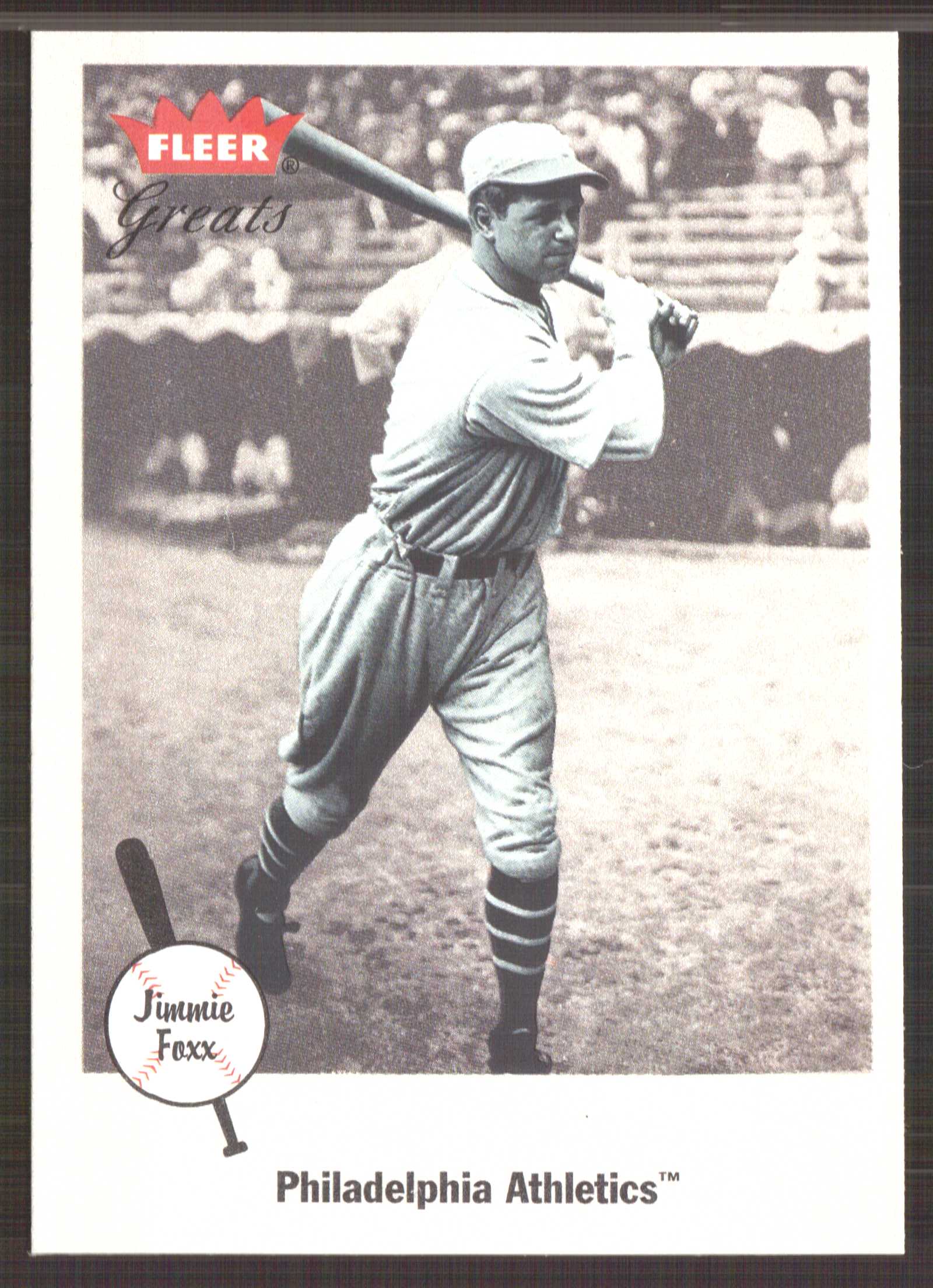 2002 Greats of the Game #21 Jimmie Foxx