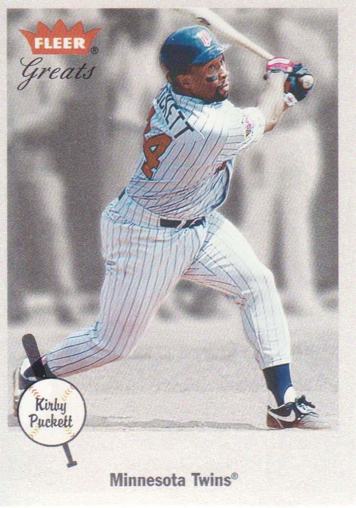 2002 Greats of the Game #96 Kirby Puckett