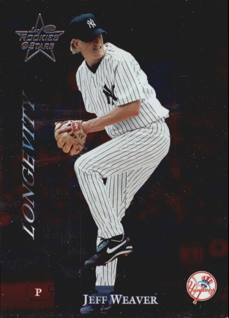 2002 Leaf Rookies and Stars Longevity #69 Jeff Weaver Yankees