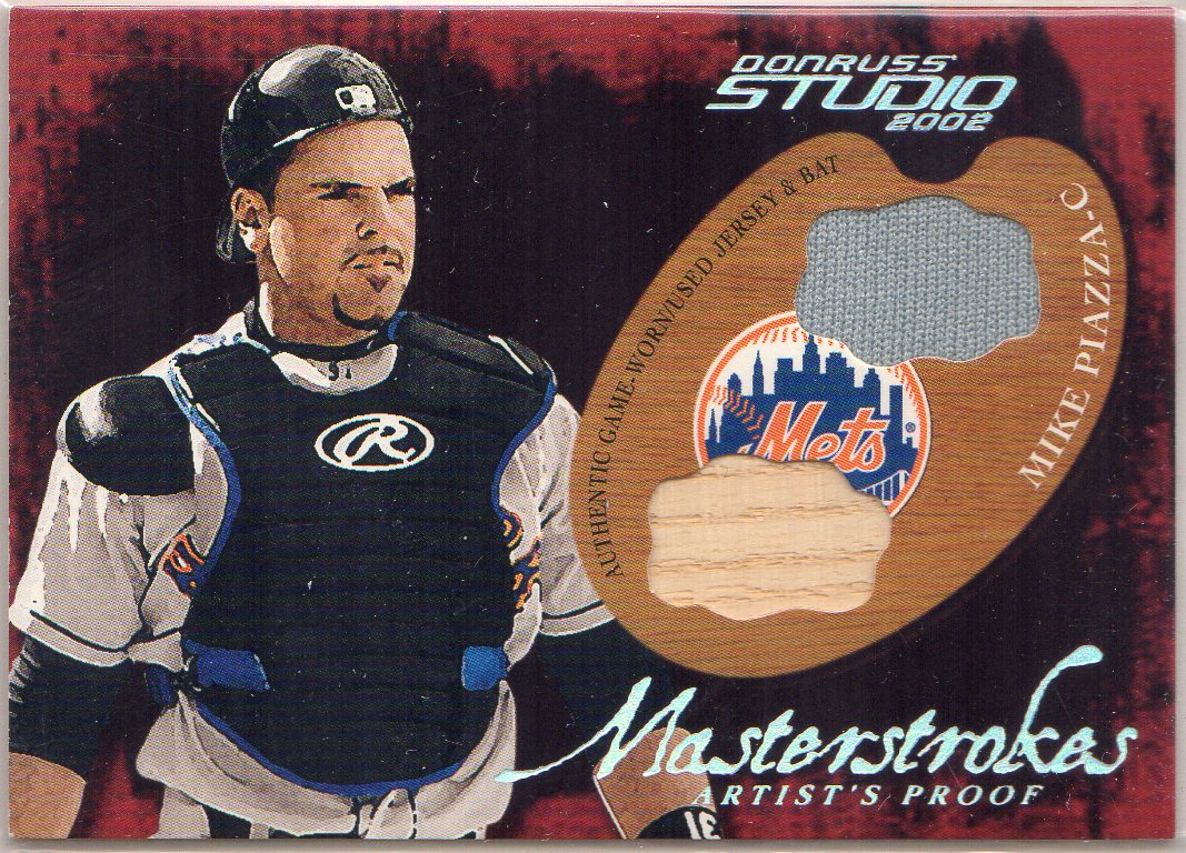2002 Studio Masterstrokes Artist's Proofs #13 Mike Piazza/200