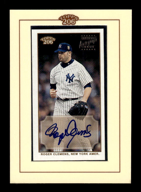 2002 Topps 206 Autographs #RC Roger Clemens B1