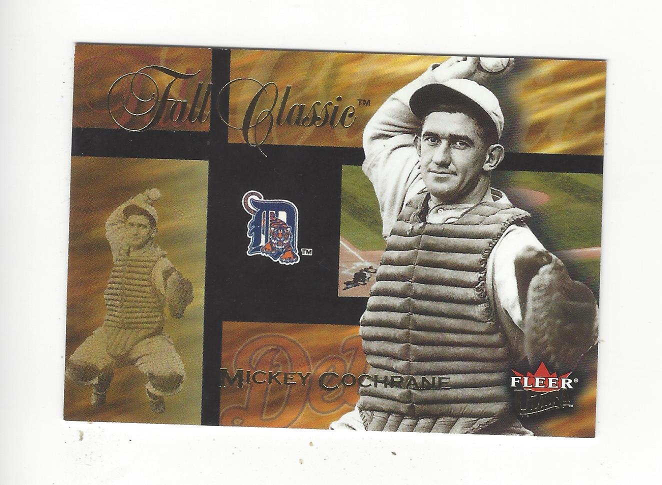 2002 Ultra Fall Classic #7 Mickey Cochrane