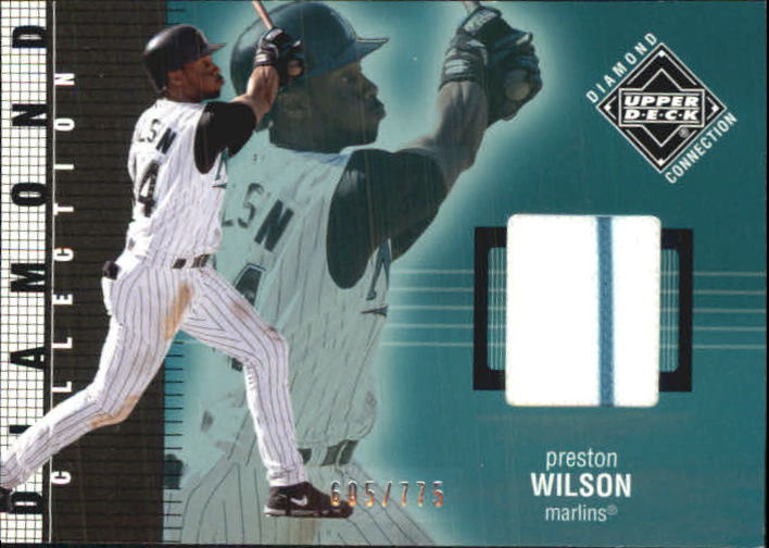 2002 Upper Deck Diamond Connection #232 Preston Wilson DC Jsy