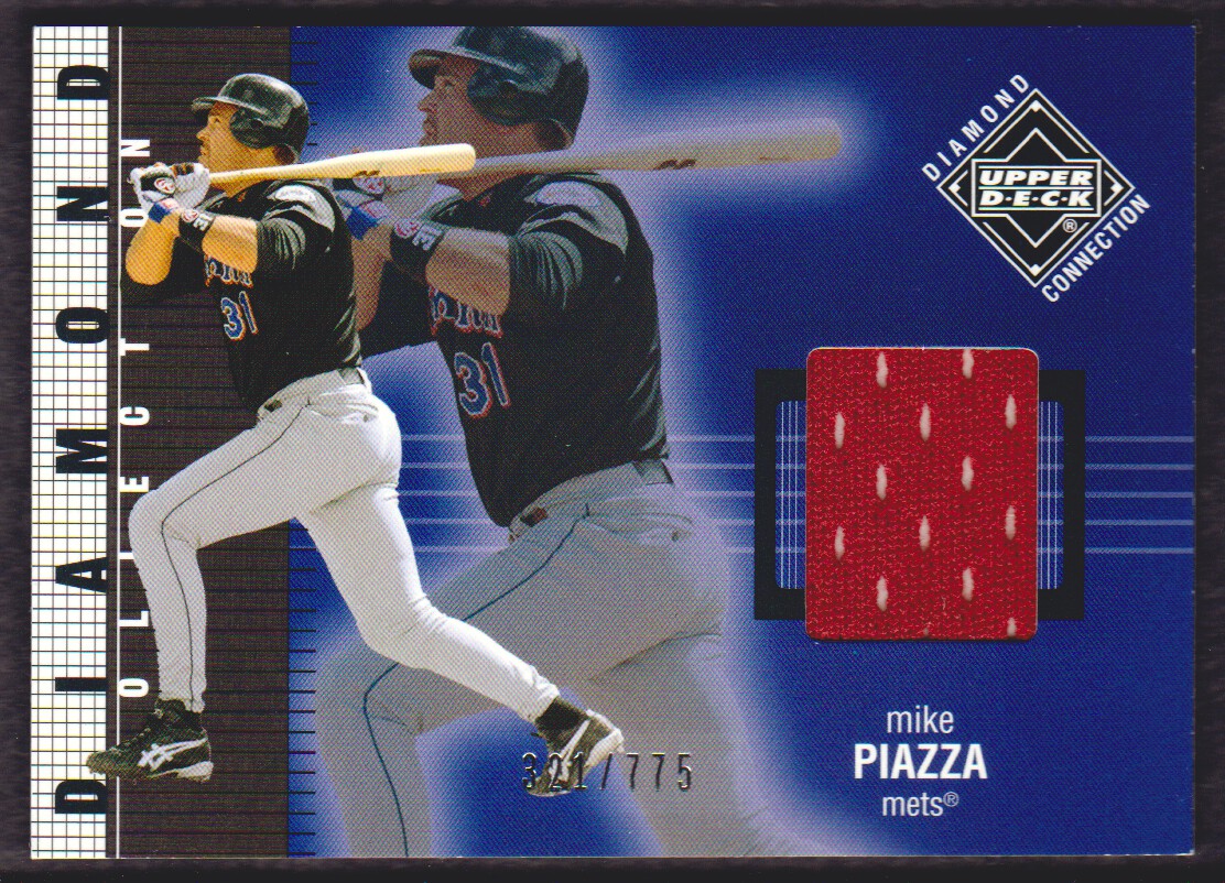 2002 Upper Deck Diamond Connection #233 Mike Piazza DC Jsy