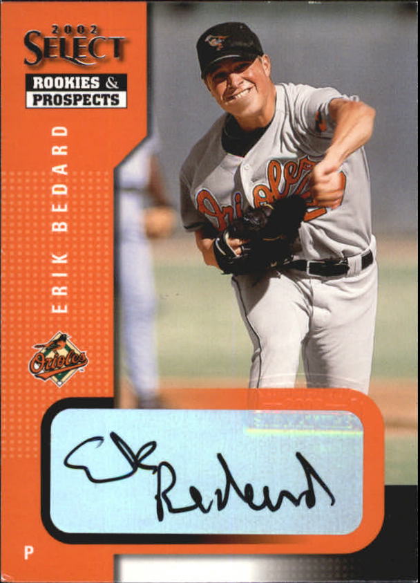 2002 Select Rookies and Prospects #33 Erik Bedard