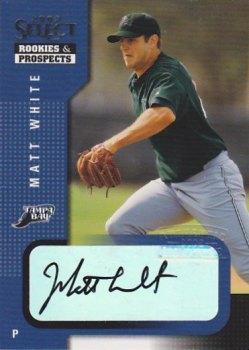 2002 Select Rookies and Prospects #73 Matt White