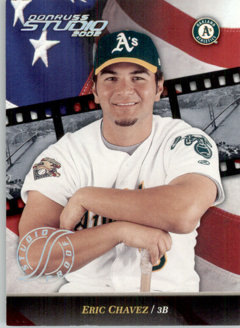 2002 Studio Proofs #140 Eric Chavez