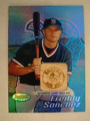 2002 Bowman's Best Blue #152 Freddy Sanchez Bat