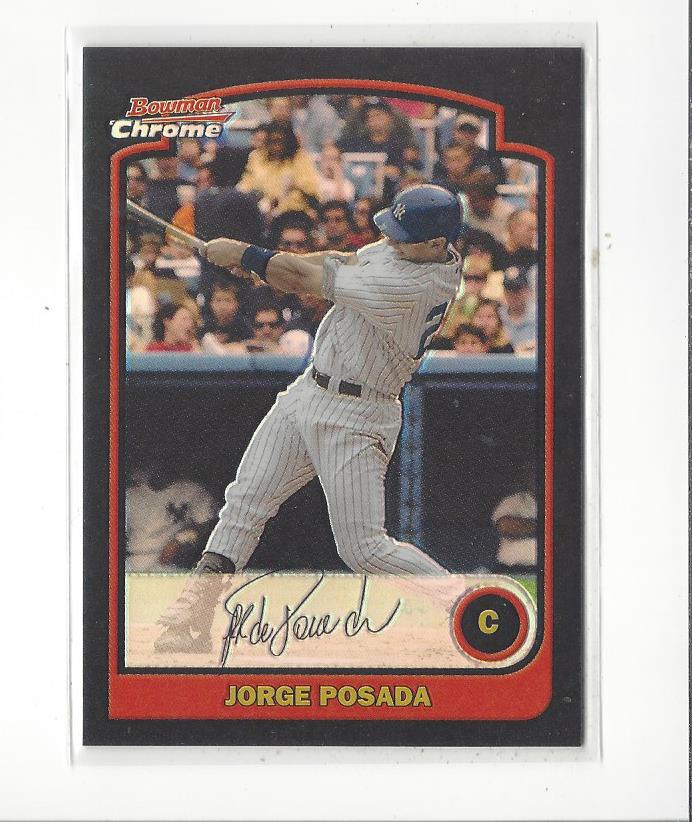 2003 Bowman Chrome Refractors #10 Jorge Posada