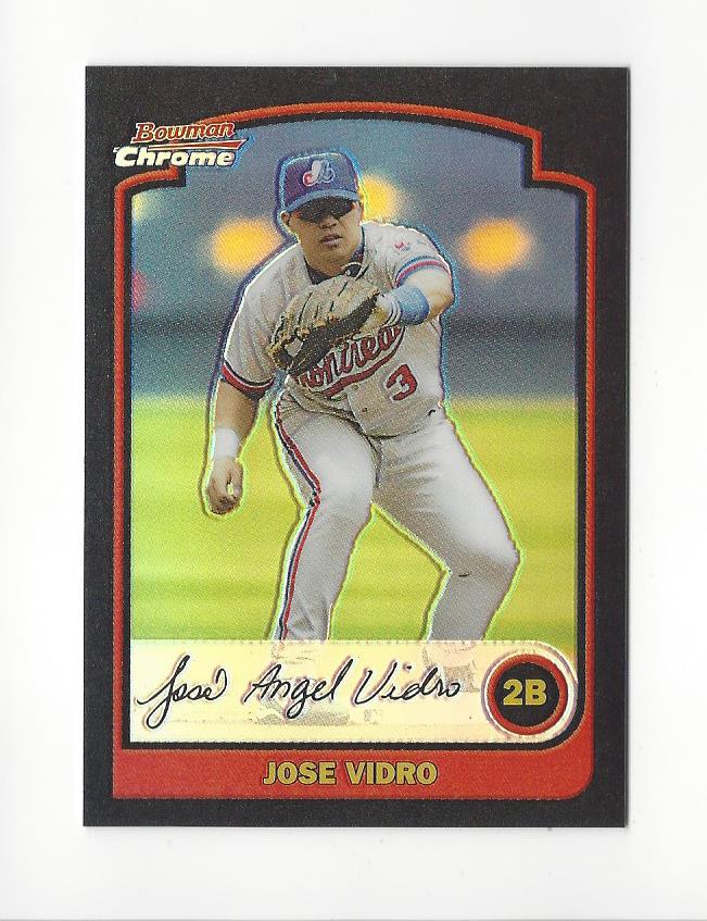 2003 Bowman Chrome Refractors #93 Jose Vidro