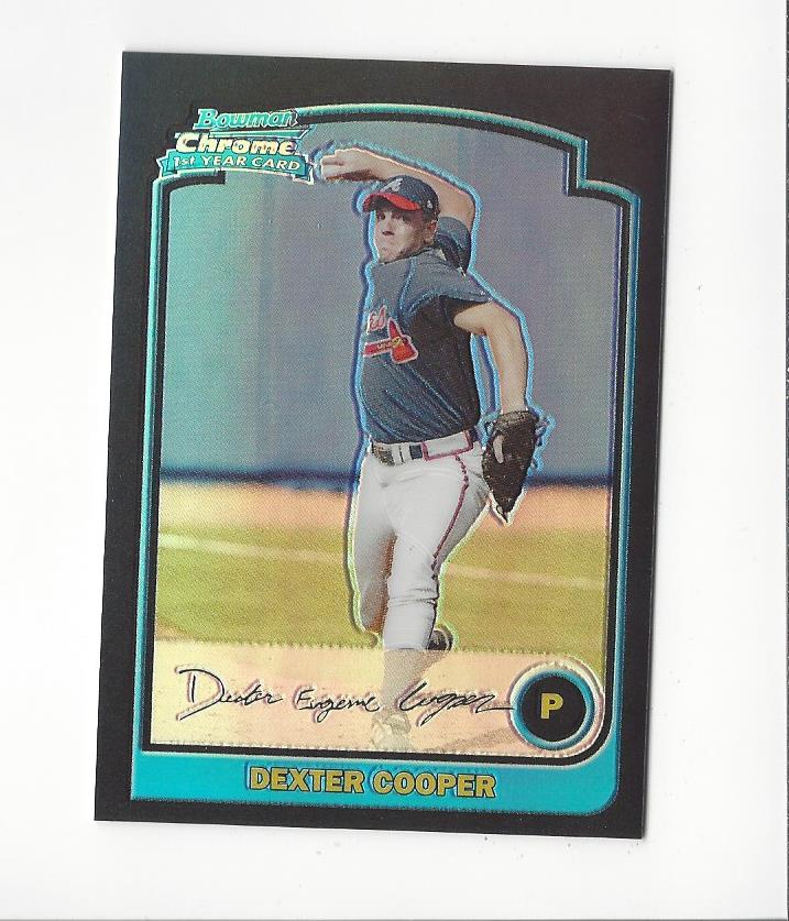 2003 Bowman Chrome Refractors #200 Dexter Cooper