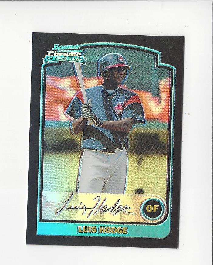 2003 Bowman Chrome Refractors #234 Luis Hodge