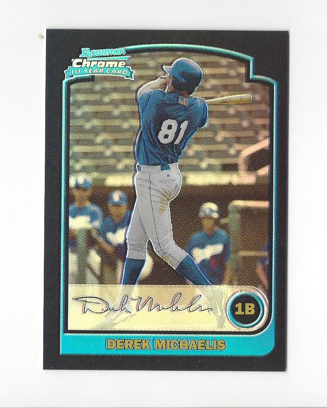2003 Bowman Chrome Refractors #263 Derek Michaelis