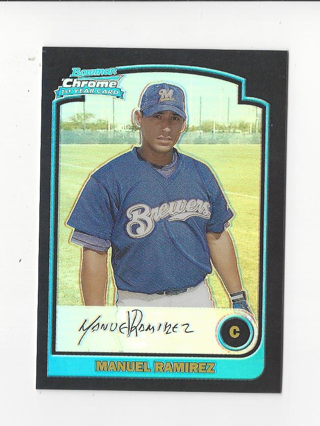 2003 Bowman Chrome Refractors #286 Manuel Ramirez