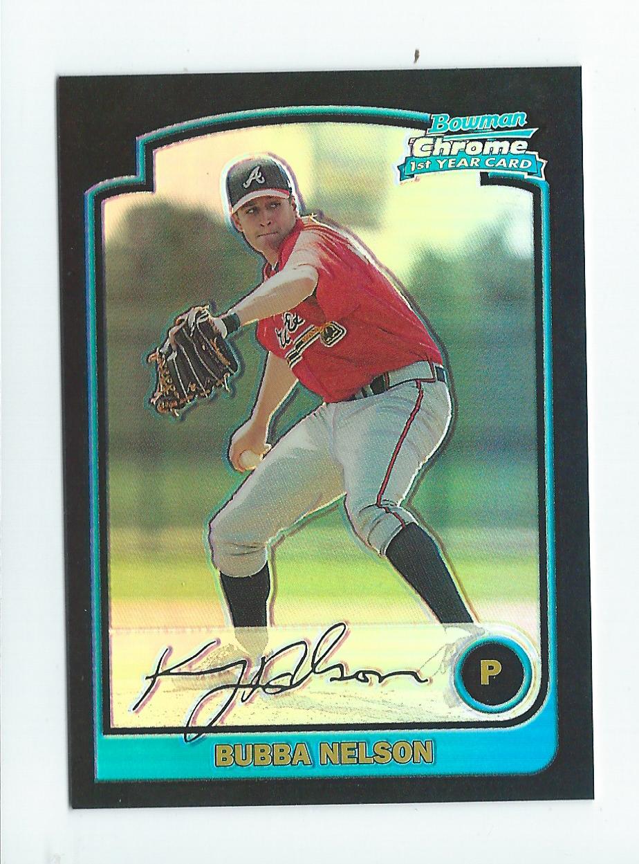 2003 Bowman Chrome Refractors #298 Bubba Nelson