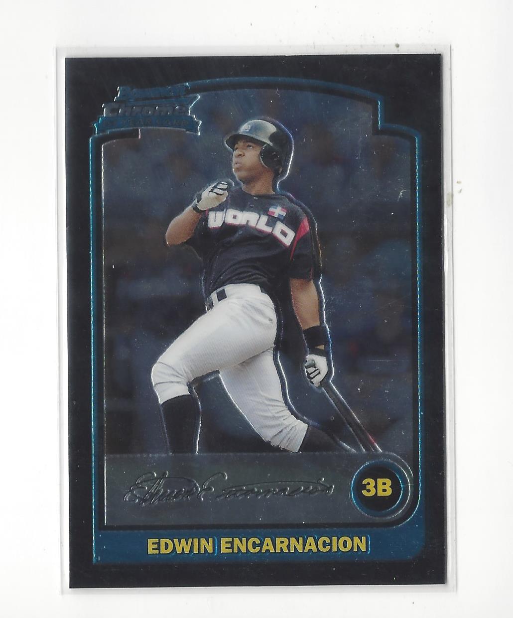 2003 Bowman Chrome Draft #129 Edwin Encarnacion