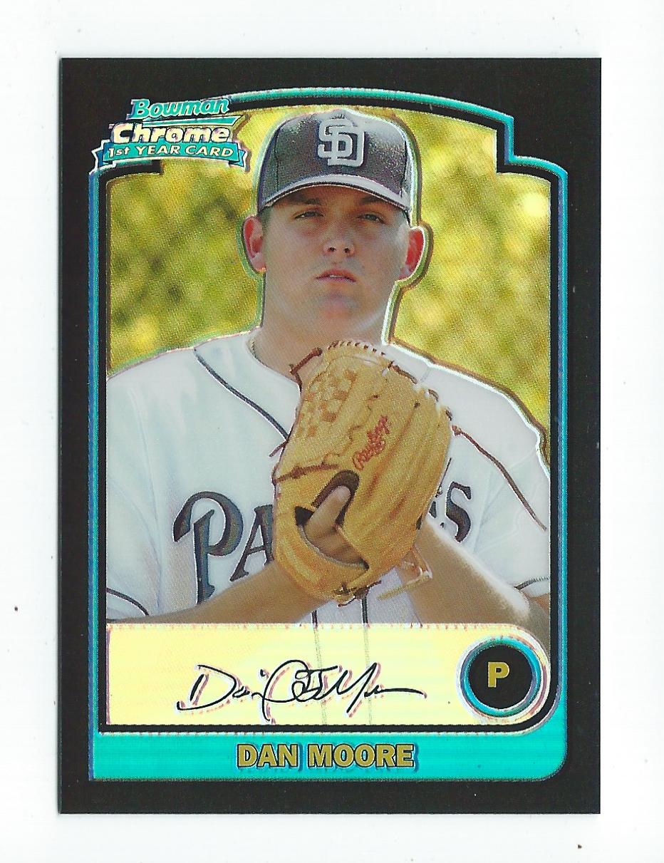 2003 Bowman Chrome Draft Refractors #41 Dan Moore