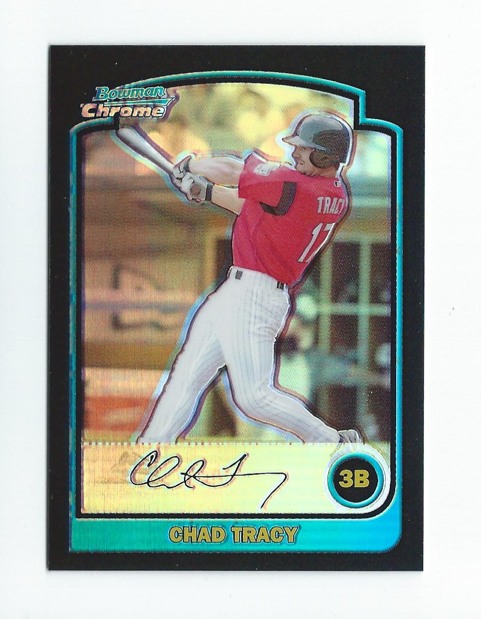 2003 Bowman Chrome Draft Refractors #161 Chad Tracy