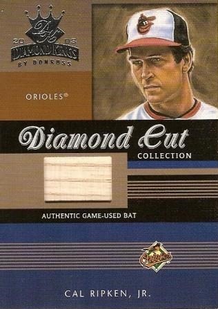 2003 Diamond Kings Diamond Cut Collection #DC78 Cal Ripken Bat/150