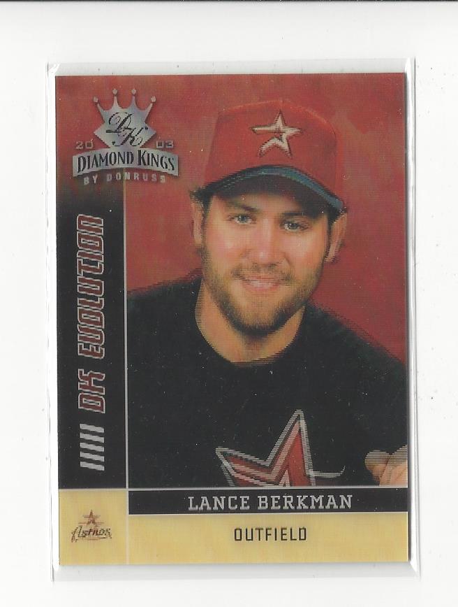2003 Diamond Kings DK Evolution #DK14 Lance Berkman
